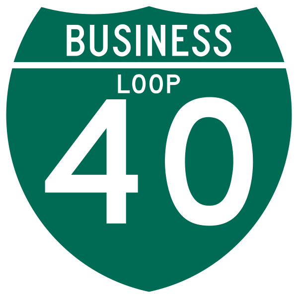 I-40 BL Route Shield