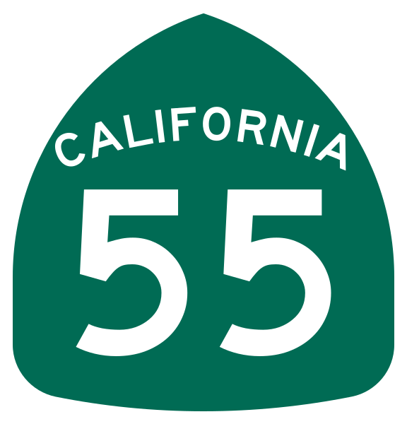 SR 55 Route Shield