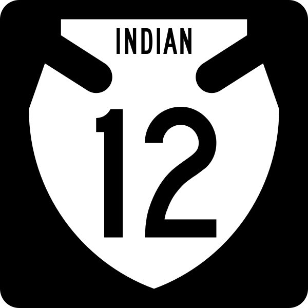 IR 12 Route Shield