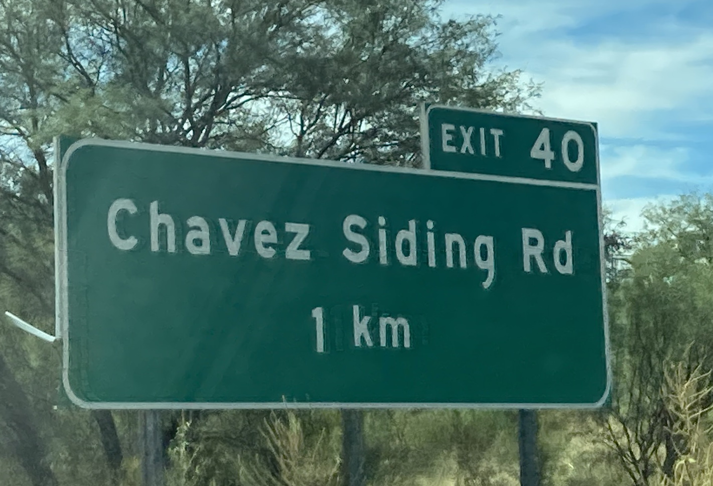 I19S/Chavez Siding