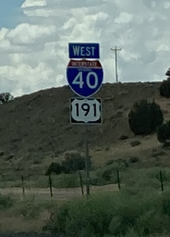 I40W W of US191