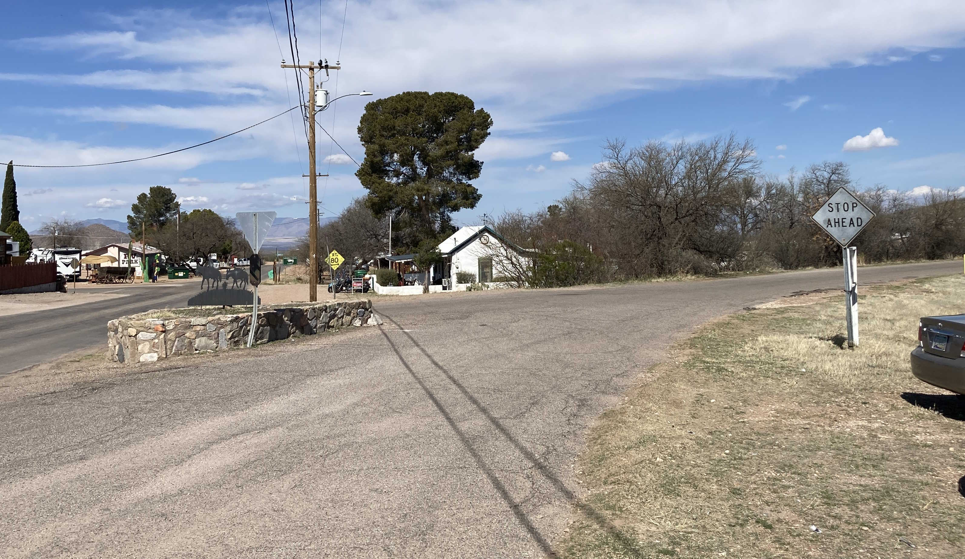 Old US 80 in Tombstone