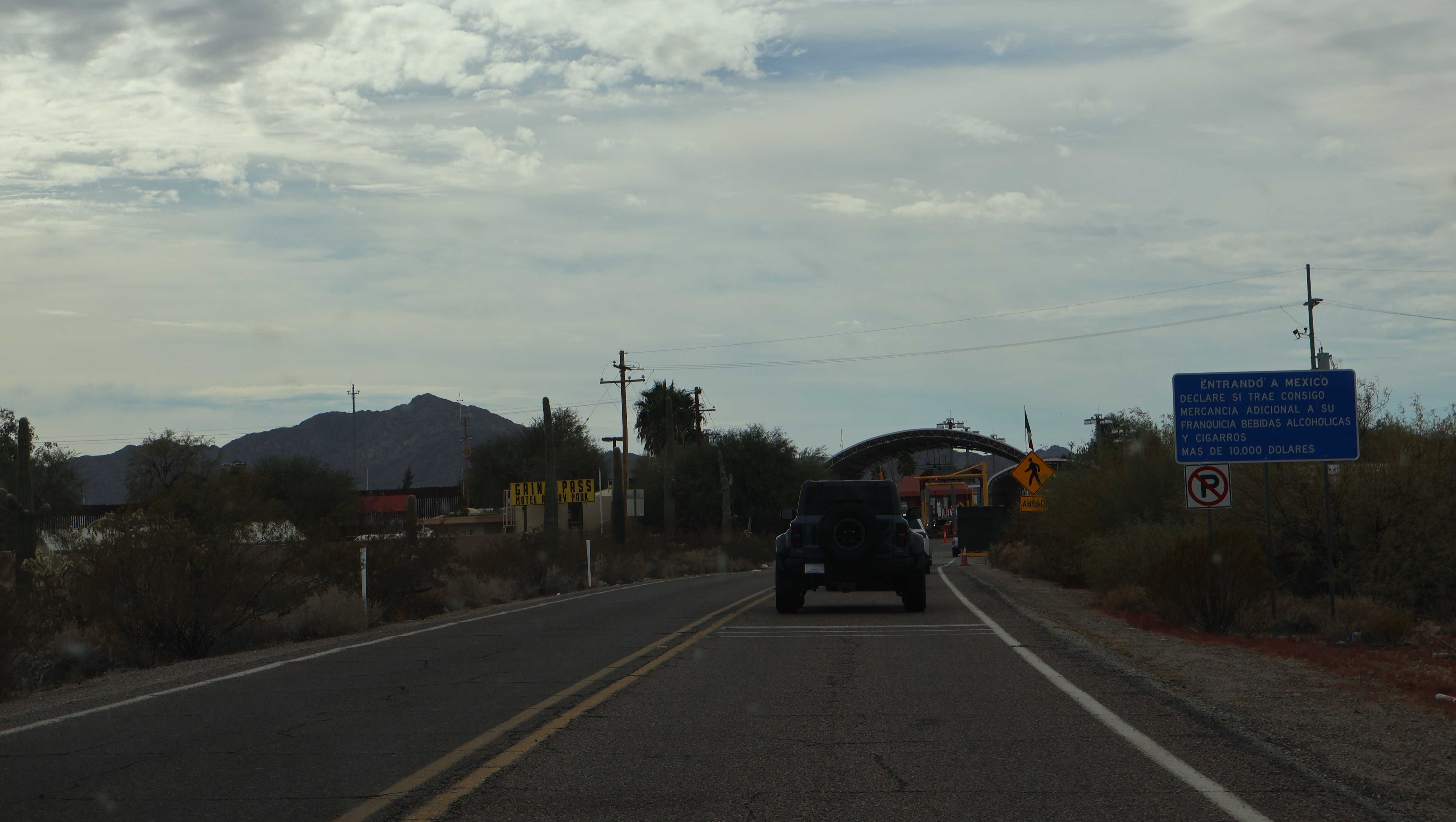 AZ 85 S N of Gringo Pass