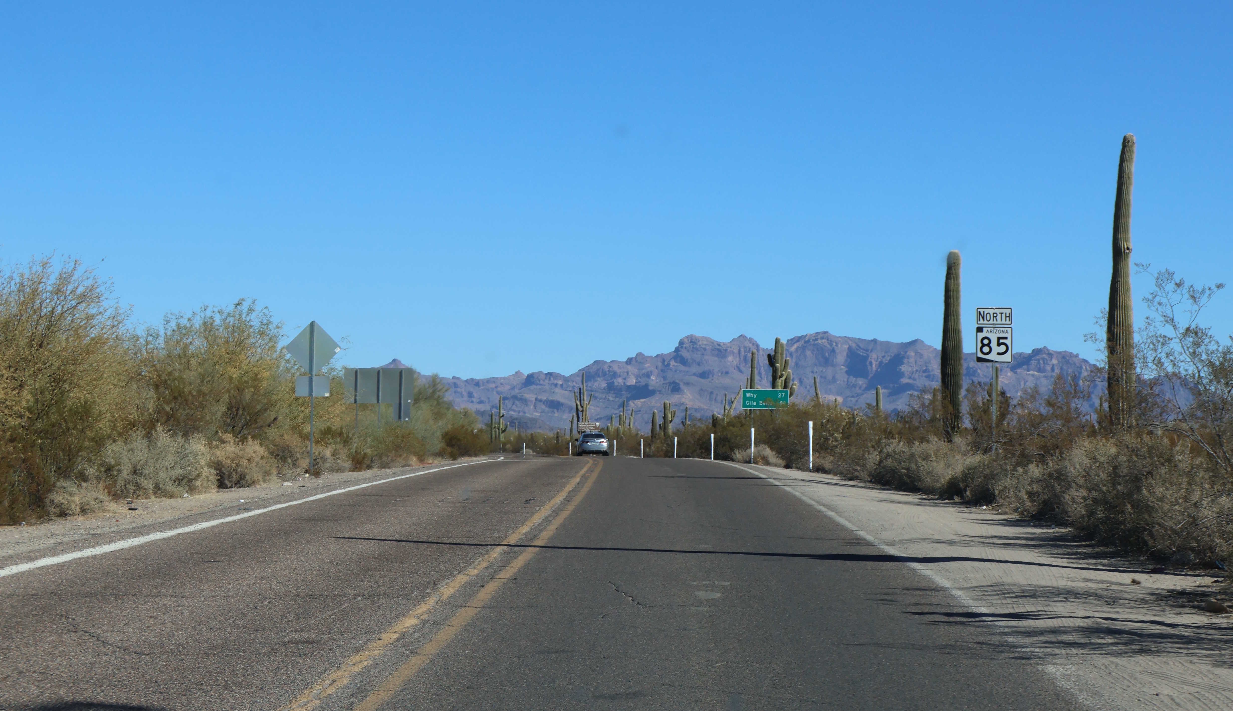 AZ 85 N N of Gringo Pass