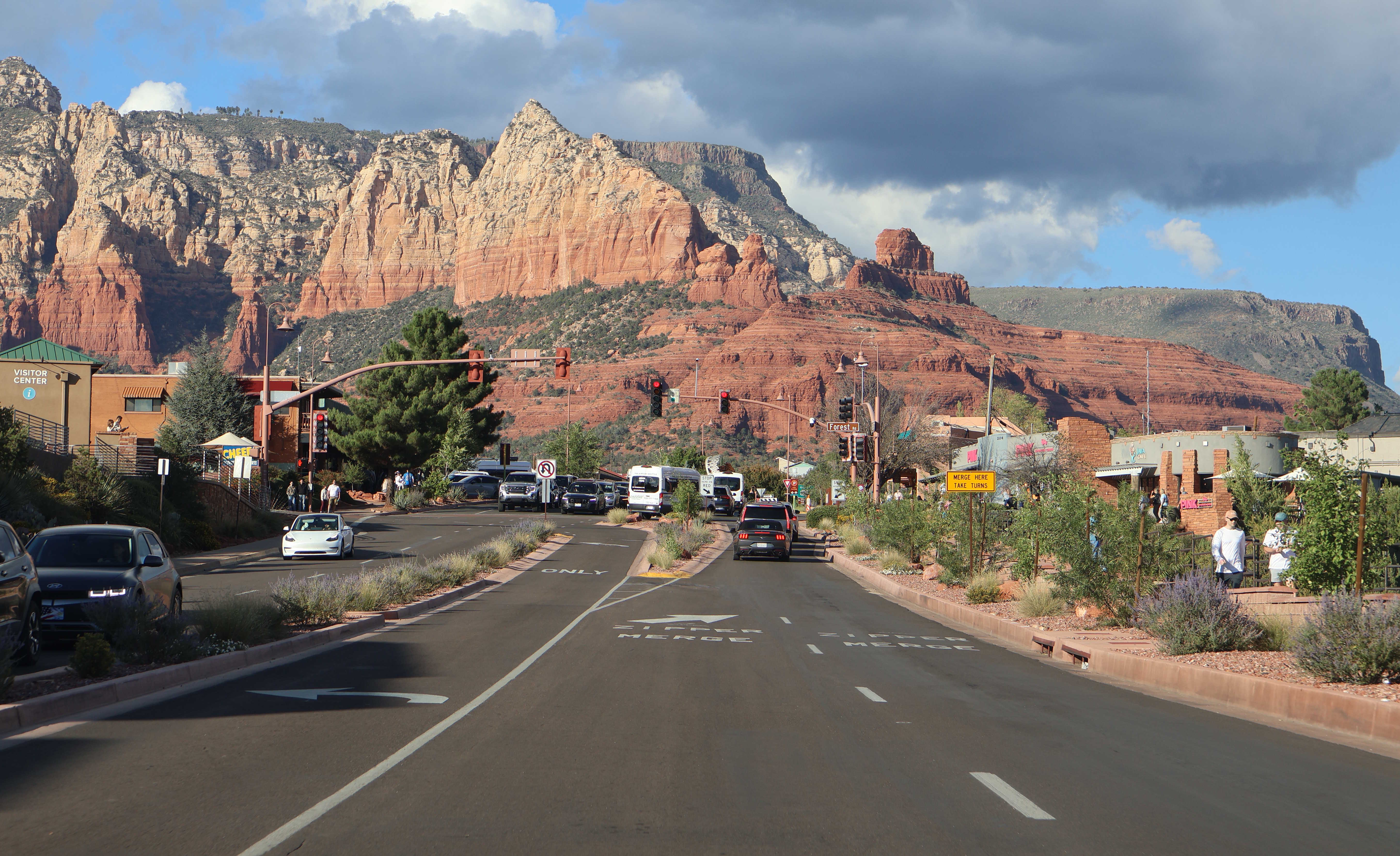 SR 89A S of Forest
