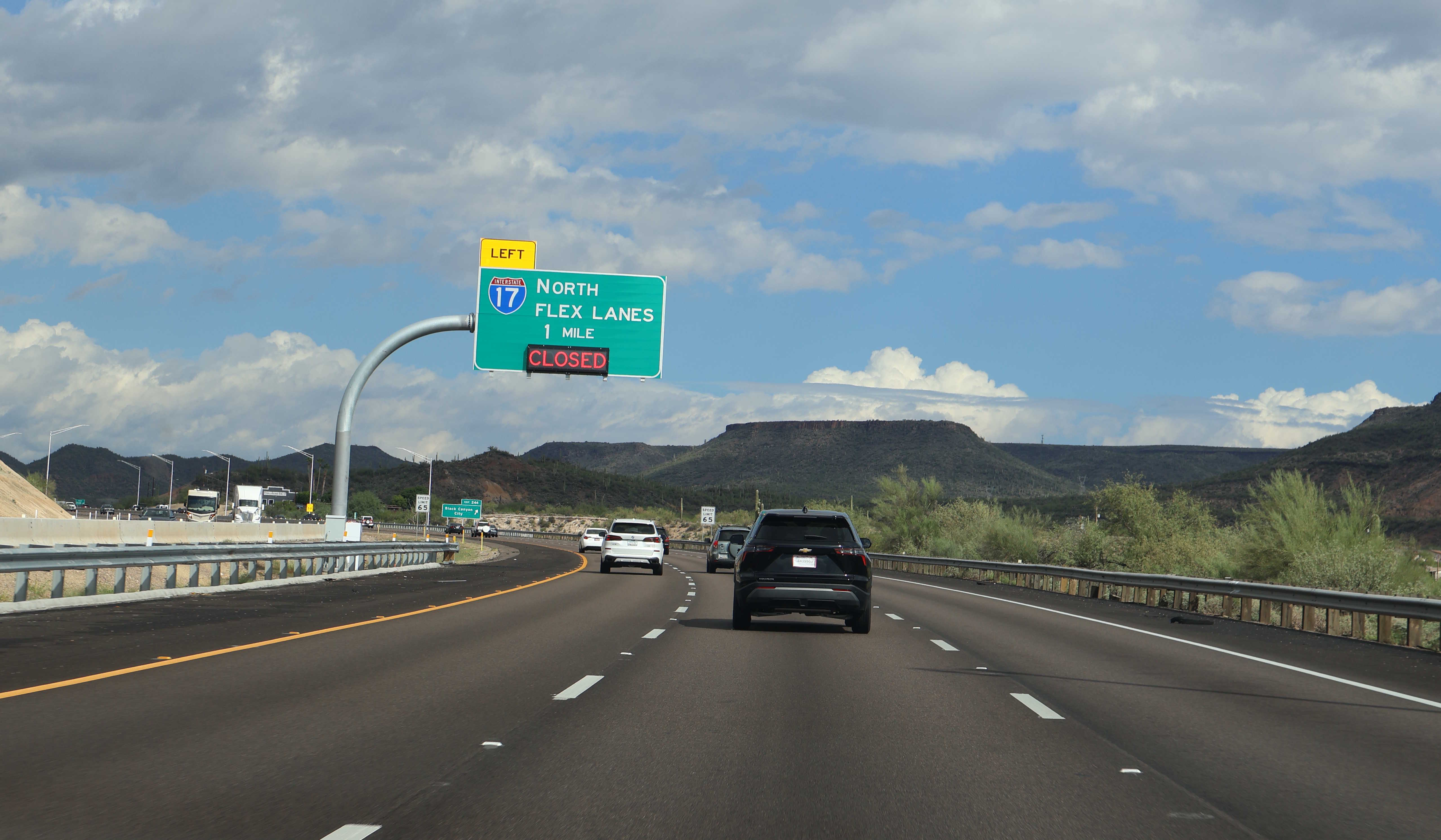 I-17 S of Coldwater