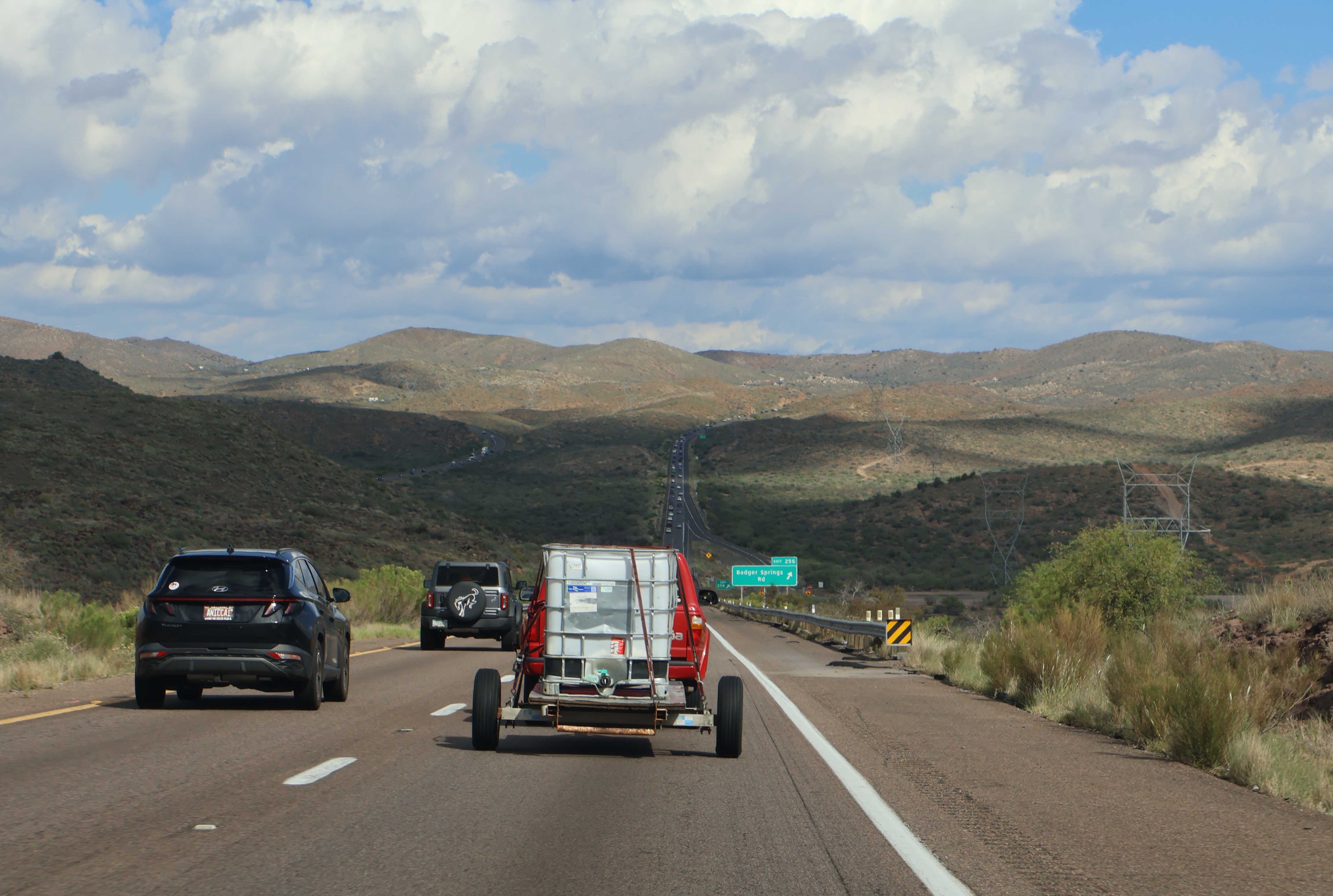 I-17 S of Badger Springs