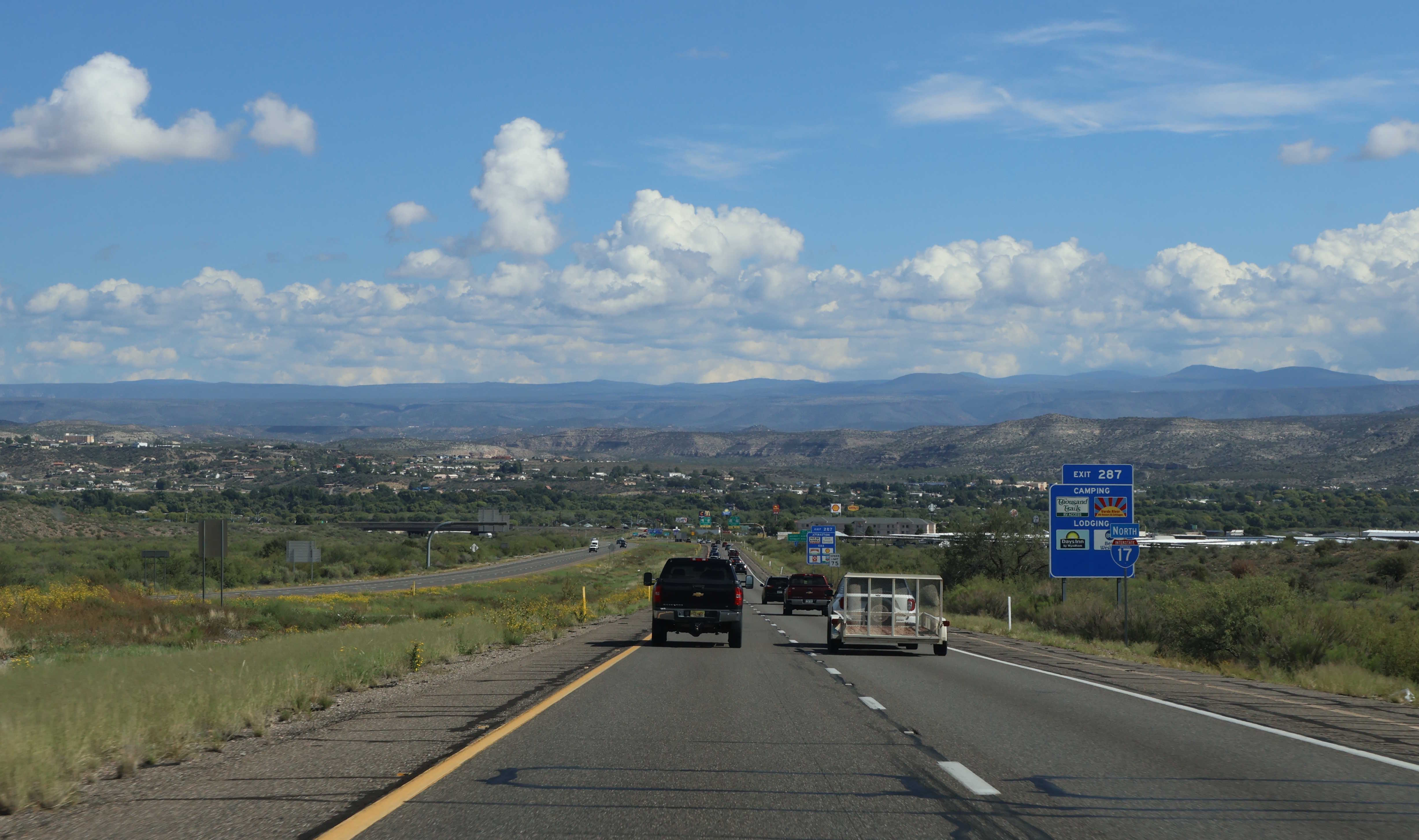 I-17 N of General Crook