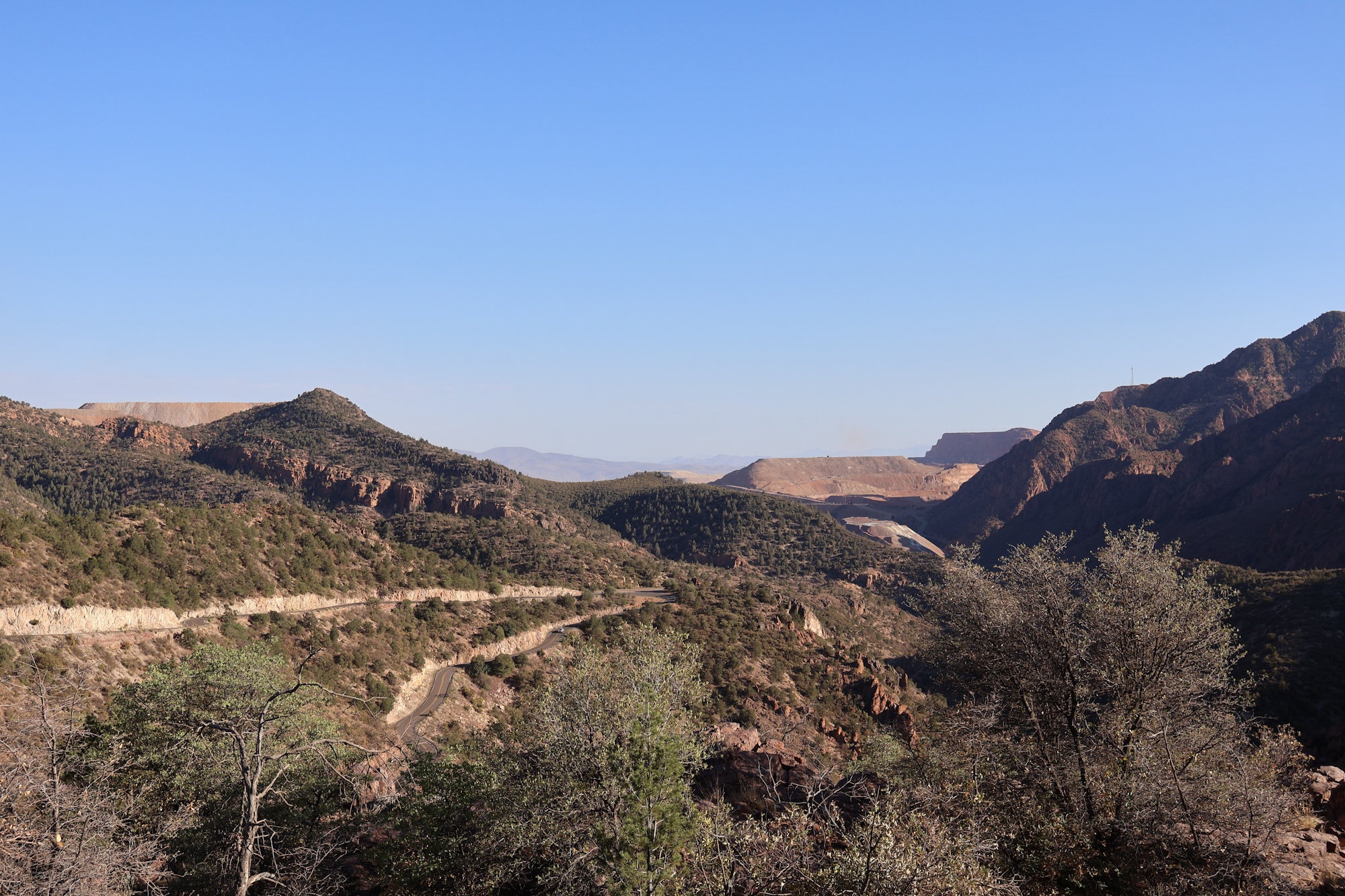 View from Chase Creek Scenic Vista
