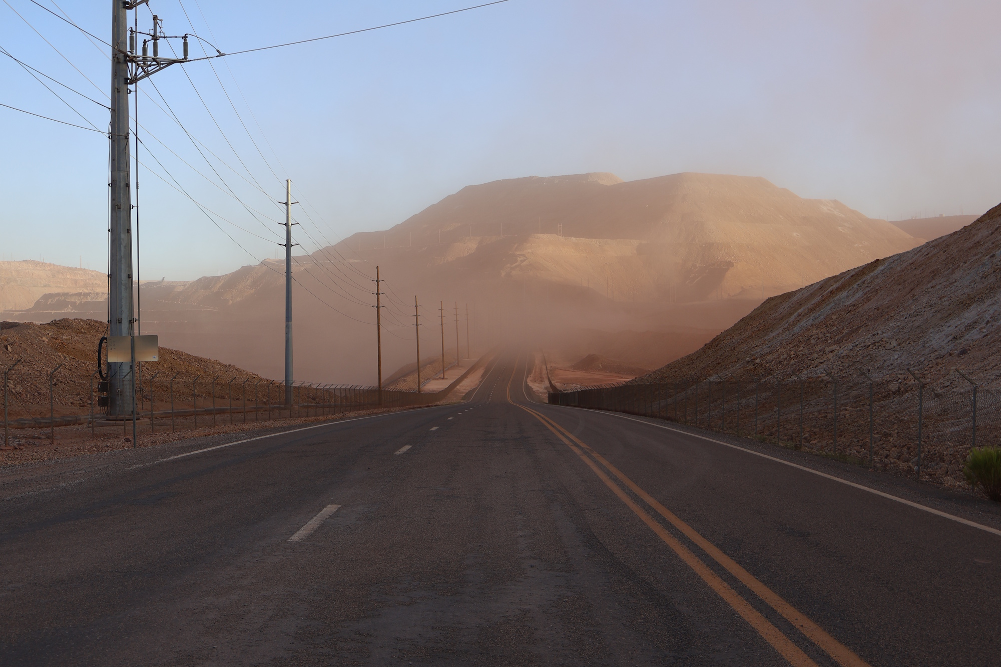 US 191 Morenci Mine Scenic View