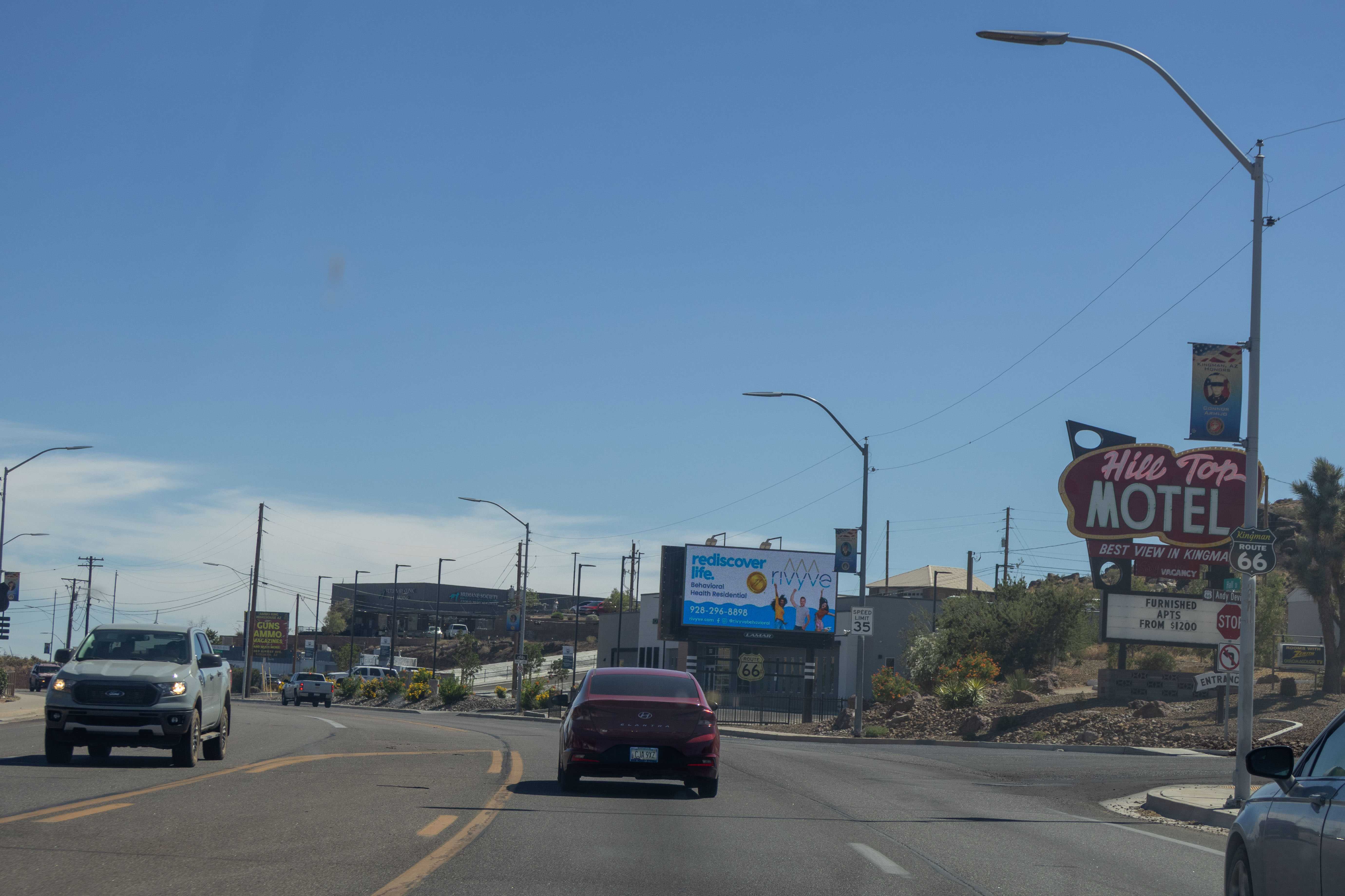 Andy Devine Avenue in Kingman