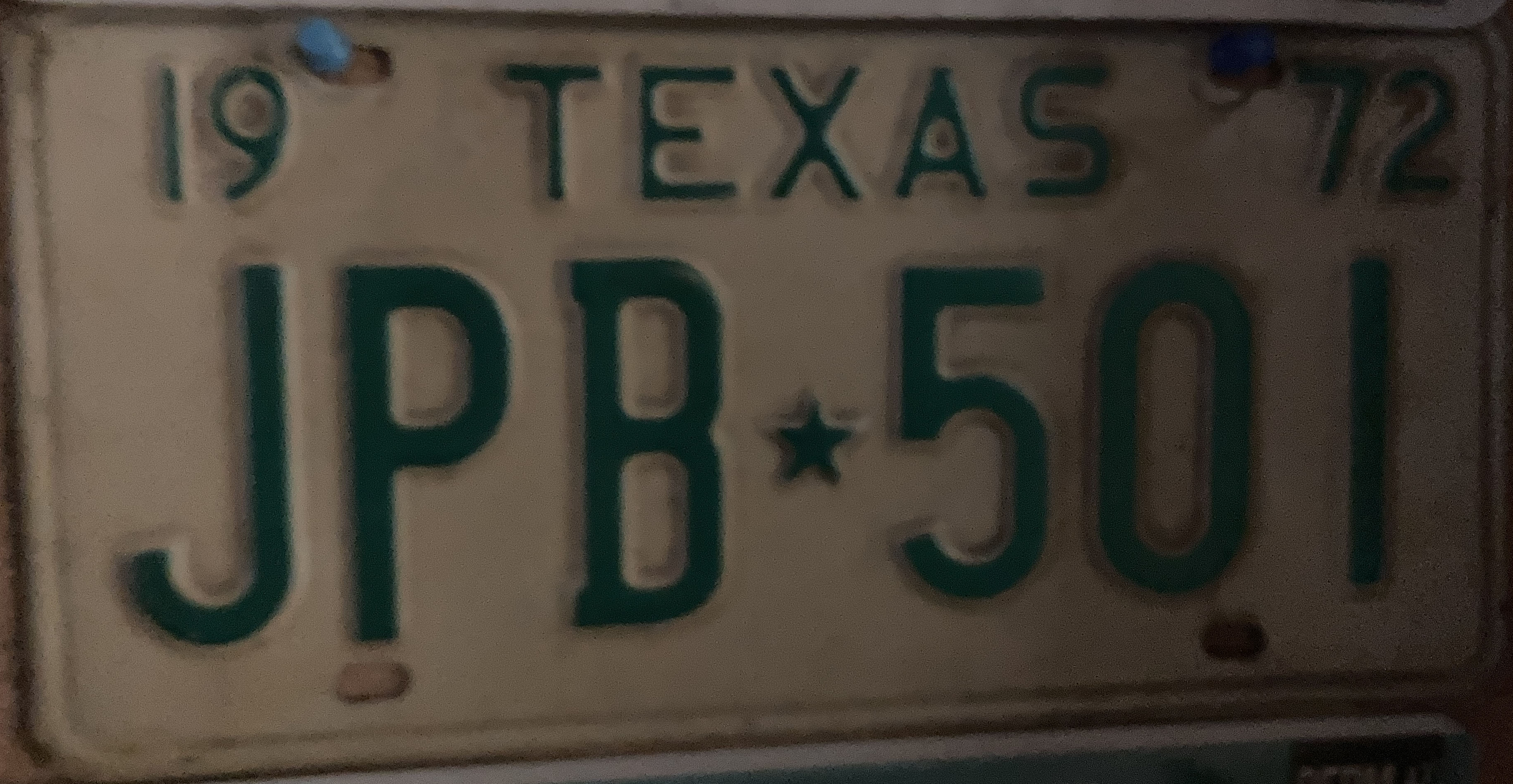 1972 Arizona US Plate