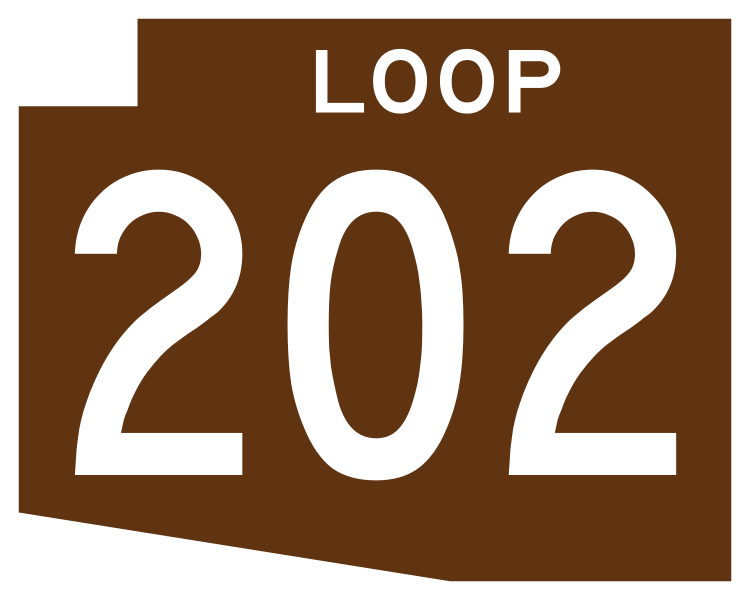 Loop 202 Route Shield