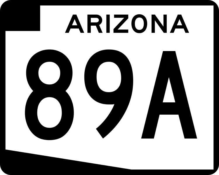 SR 89A Route Shield