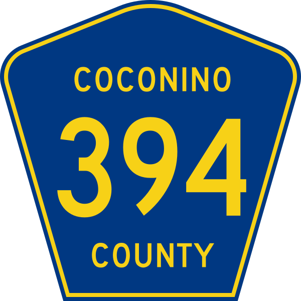 Coconino CR 394 Route Shield