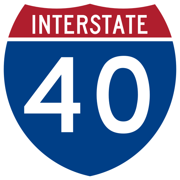 I-40 Route Shield