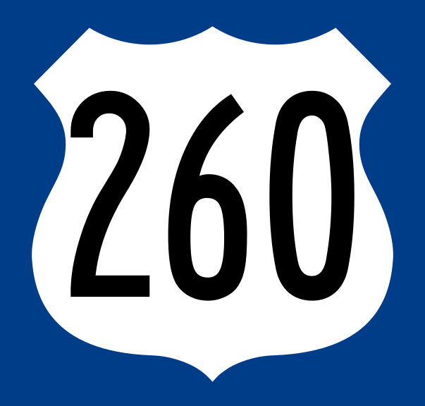 US 260 W Shield