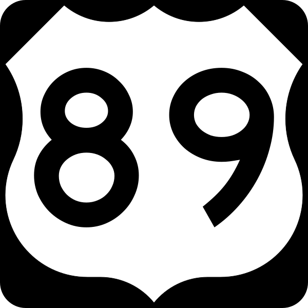 US 89 Route Shield