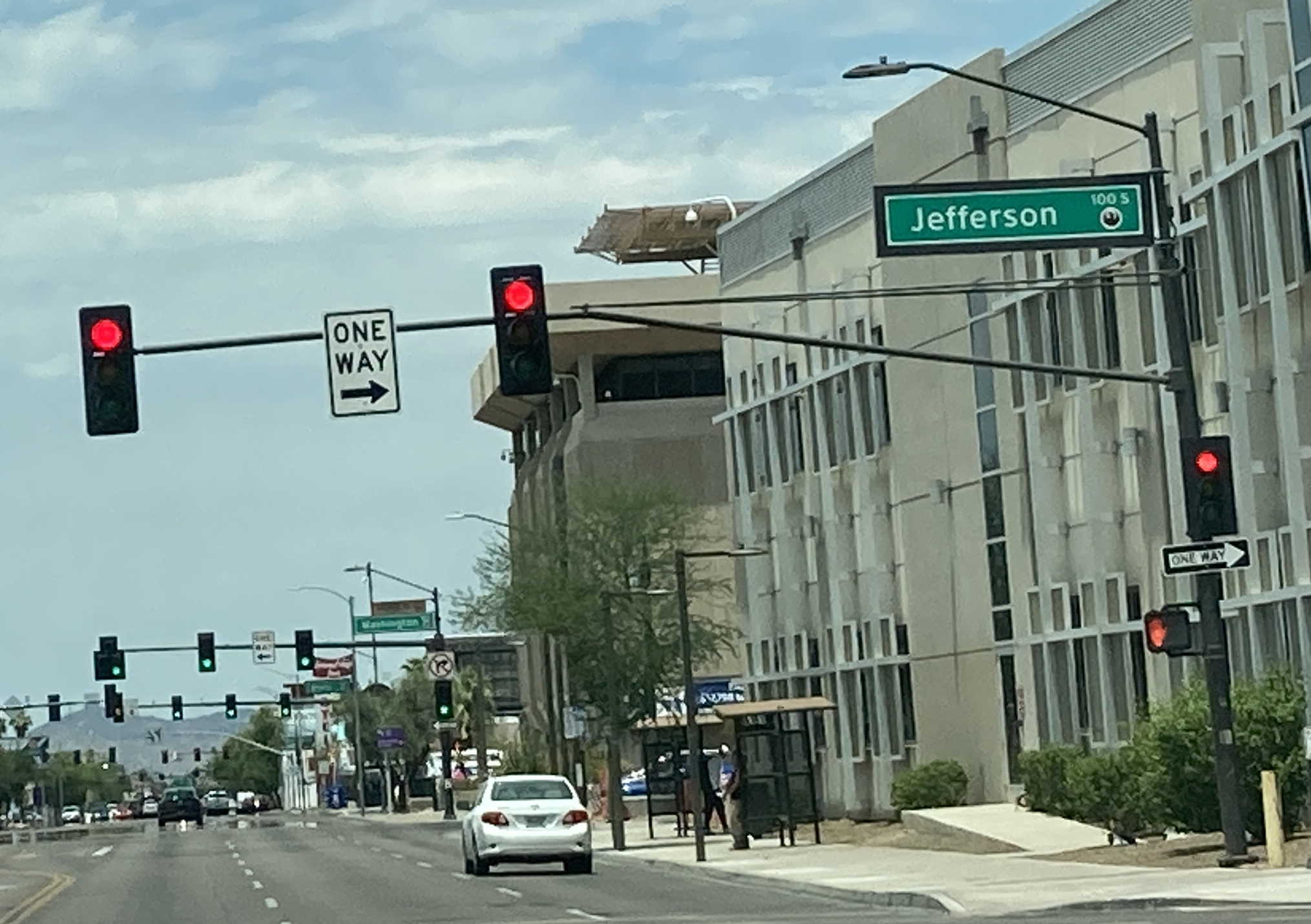 Phoenix Downtown Signal Setup with Old Mast